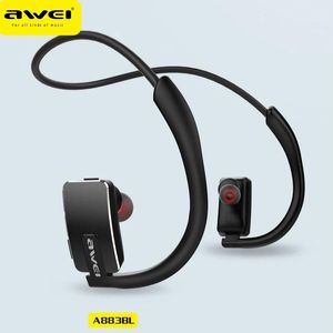 Shavers AWEI A883BL/A880BL Bluetooth Kopfhörer Wireless Earphone mit Mikrofon Stereo Sportgeräuschstorning Headset Earbud Support NFC