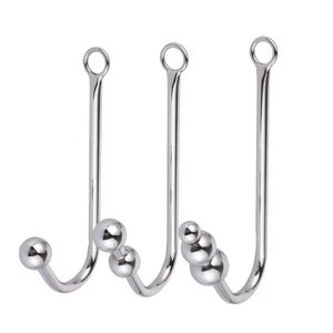 3 Style Anal Beads Anal Hook Crochet Hook Clover Buttplug 1-3pcs Anal Beads Toy Sex Toys for Men Balls Gay Sex Toys BDSM Sleeve 240110