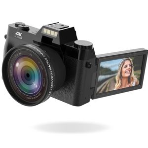 アクセサリーデジタルカメラ48MP 4KカメラYouTubeのカメラ30fps wifi 16x Zoom Video Camera Camcorderのカメラ