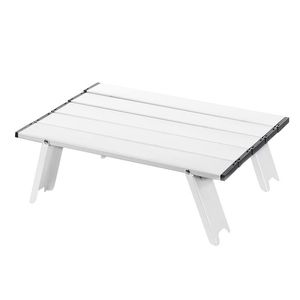 Camp Furniture Portable Cam Folding Table Aluminum Outdoor All-In-One Beach Picnic Drop Delivery Otlft