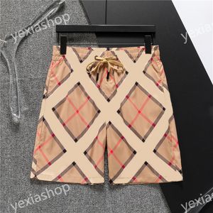 Męskie szorty Projektantki Summer Women Men Men Striped Shorts to elegancki pływanie krótka swobodna sportowa siłownia Szybka suszona Man Beach Pants Asian Size M-3xl ERSD3