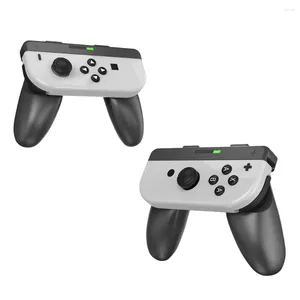 Spelkontroller 2 i 1 Controller vänster Höger konsolskyddsskydd Grip för Switch/Switch OLED -handtag