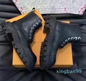 Barok Ranger Boots Chelsea Boot Erkek Ayak Bileği Boot Tasarımcılar Erkek Ayakkabı Tahıl Buzağı Deri Tıknaz Kauçuk Açık Savaş Botları Düz ​​Ayakkabılar