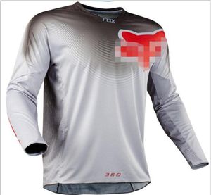 Fox speed rendição poliéster secagem rápida camisa de ciclismo de verão camisa de corrida de manga comprida camisa offroad o mesmo estilo cust6811282