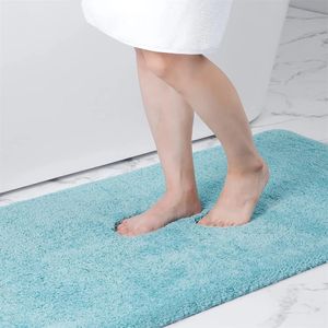 Dywany łazienkowe bez poślizgu maty do kąpieli łazienka Pluszowa maszyna Pluszowa dywan wystrój podłogi woda chłonna dywaniki kąpielowe prysznic 240111