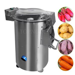 Vegetable Fruit Carrot Potato Ginger Washing Peeling Machine Cassava Peeler