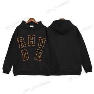 Rhude Mens Hoodies Rhude Hoodie Men Women Designer Hoodies Fashion Loos