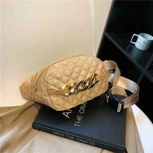 leisure Waist Bags Breast Bag Women Large Capacity Fashionable New Mobile Phone Versatile Casual Sports Crossbody Doing Business and Collecting Wallets