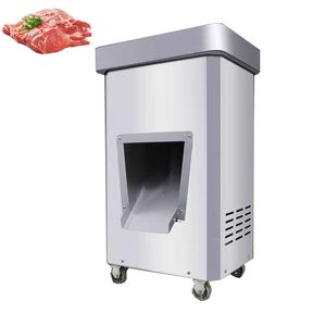 Meat Cutter Electric Commercial Fresh Meat Slicer Stainless Steel Meat Cutting Shredder Dicing Machine