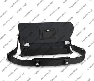 M40511 Men Messenger PM Voyager Eclipse Canvas Purse Shoulder Bag Vintage School Bag Portfölj Portfölj Atache Case4357186