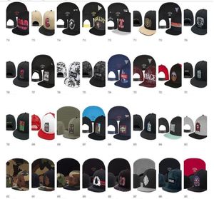 2022 Trust Wave Black Snapbacks Sons Caps Bklyn PMW Curved Black Adgationable Hats Baseba Snapback Hip Hop Yakuda6134130のために祈る