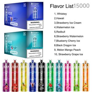 12000 puf çubuğu elfbarlar patlama kutusu 12k Tek kullanımlık vape Elektronik sigara pufBar Tek kullanımlık puflu artı çubuk buharlaştırıcı E-CIG şarj pil