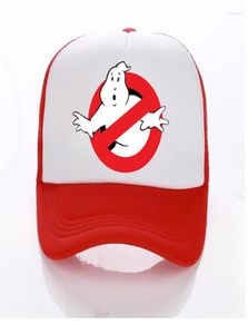 BERETS GHOSTBUSTERS FILM vuxenkids Trucker Cap Summer Mesh Sun Hats Ghost Busters Baseball Hat Family ChildrenBaby5577461