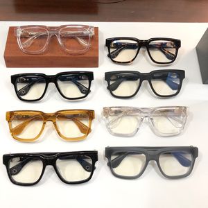 Unisex-Designer-Brille, einfaches Schwertmuster, großes Rahmen-Panel, Brillengestell, lässig, trendiger quadratischer Rahmen, flacher heller Spiegel, Myopie-Brillengestell