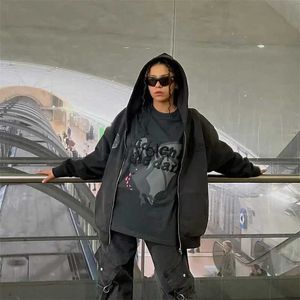 メンズTシャツMeichao Bat Foam Print Tシャツ壊れた惑星男子と女性の100％綿の短袖TシャツStreetwear Hip Hop Tops Teesyolq