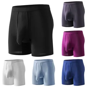 Underbyxor män coola underkläder lös boxare shorts stor fitness japanska underkläder undies