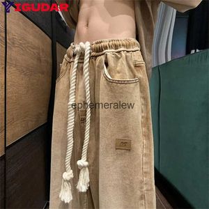 Herren Jeans Baggy Jeans Männer Casual Hosen Breites Bein Klassische Arbeitshose Denim Hosen 2023 Neue pantalones hombre männer kleidung y2k streetwearephemeralew