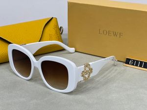 Loewf Sonnenbrille, Retro- und modische Sonnenbrille mit ovalem Rahmen, UV-beständige Sonnenbrille für Damen