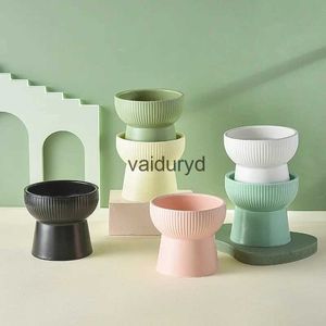 Dog Bowls Feeders Nordic Cat Food Water Bowl Small Dogs Elevated Drinking Eating Feeders Ceramic Pet Feeding Supplies Puppy Cat Accessoriesvaiduryd