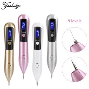 Machine Laser Plasma Pen Facial Freckle Lcd Mole Remover Hine Dark Spot Remover Point Skin Wart Tag Tattoo Remaval Tool Beauty Care