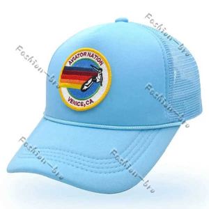 Bola Caps New Aviator Nation Trucker Designer Chapéu Surf Mulher Boné de Beisebol Pool Party Chapéu Ventilar Praia Malha Caps Homem Pai Hat Hater Snapback Chapéus para Homens 42MC