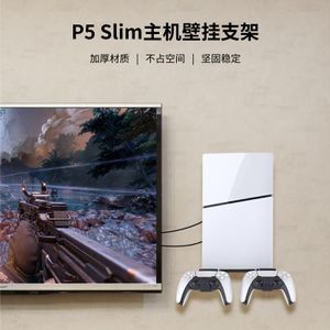 Ny PS5SLIM -monterad förvaringsställ PS5slim Host Wall Mounted Bracket Handel förvaringsställ