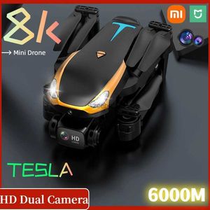 Drony Xiaomi Mijia Tesla Dron 4K Professional 8K HD Aerial Photography Quadcopter Remote 520 Unikaj przeszkód kontroli odległości 6000m