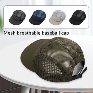 Style japonais casquette à séchage rapide été maille Baseball hommes femmes respirant chapeau Hip Hop en plein air Camping casquettes 240111