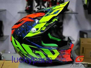 AGV Carbon Xing Da AX 8 Tao Zhi Fibra Materiale Ultra Leggero Professionale Rally Off Road Casco Moto AX9 Completo OLRL