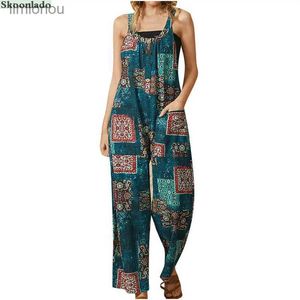 Kobiety Jumpsuits Rompers Linen Long Kobiety kombinezon Dobra jakość mody pokazuje Młodszą Szczupłą Lady Casual Jumpsuits Cool Bawełny Materiał lniany ladyl40111