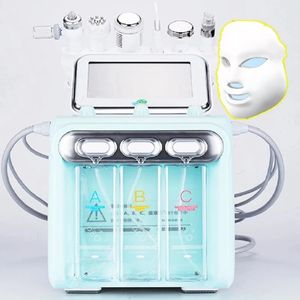 7 I 1 H2O2 Vatten Syre Jet -skalskönhet hudrengöring dermabrasion ansiktsmaskin vatten aqua peeling