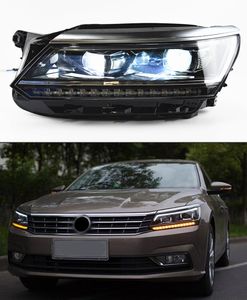 Gruppo faro per auto per VW Passat B8 LED Daytime Running Head Light 2016-2019 Indicatore di direzione Lente abbagliante