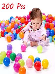 Renkli Çocuk Topları Bebek Top Çukur Oyuncak Ekof -Dostu Yumuşak Oyun Yüzme Havuz Oyuncakları Çocuk Playpen Oyun Alanı Dia 55cm 2202189537421