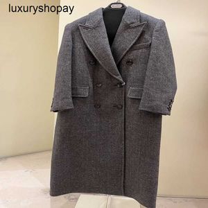 Maxmaras Womens Cashmere Coats Wrap Płaszcz Camel Wełna Wełna Maxmaras23 Autumnerwinter August Nowy podwójnie piersi Eccesso Eccesso Agencja nr