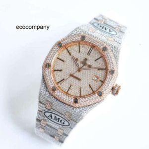 APS Women luksus Diamondencrusted Projektant zegarek Full Diamond Watch Ice Out Men Watch AP Menwatch E0Y3 Auto Mechanic