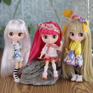 Кукла DBS Blyth Middie 18 bjd 20 см, белая кожа, милый подарок на день рождения, игрушка для девочек из аниме 240111