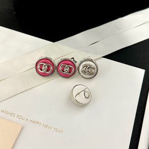 Ohrstecker, Luxus-Designer-Ohrstecker, hochwertiges Liebesgeschenk, Damenschmuck, nicht allergisch, 925er Silber vergoldet, Box-Paket, Geschenk-Ohrring-Durchmesser mit Stempel und Box