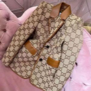 Kvinnors kostymer Blazers Fashion Suit Designer Gu Clothes Blazer med fulla brev Spring New Released Tops