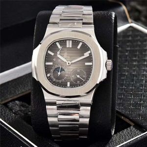 Superclone Mens PP Patk 고급 자동 기계 5 712 시계 V6JX 디자이너 손목 시계 AAA 안티 스크래치 Sapphire Mirror Business Leisure Montre Zr2S