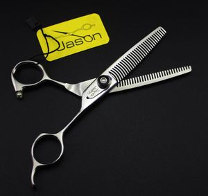 338 60039039 175 cm marka Jason Top Grade Hairdressing Nożyce Japonia 440C Podwójne zęby przerzedzone Profesjonalne Human7093996