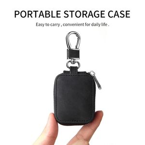 Acessórios Novo estilo Cover de couro 100% genuíno para vagens de ar estojo de fone de ouvido sem fio para Samsung Galaxy Buds Universal Headset Bag