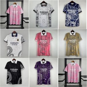 Dragon Pink Chińskie koszulki piłkarskie Tajlandia Bellingham Vini Jr Football Shirt Tchouameni gorąca wyprzedaż / Real Madryt Camavinga Alaba Rodrygo Men Kit Mundlid