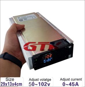 GTK調整可能なリチウムバッテリー充電器0102Vパワー4500W 045Aビッグ電流45AMPS LIION LIFEPO4 LTOバッテリーパック高速充電器8100270