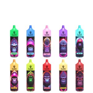 Original Ebdesire Poco Randm Tomado Puff 9000 12000 9K 12K Belysning engångsvapen Puffs Pod Catron 550mAh 25 ml Batterin Vapes Pods EU Local Warehouse