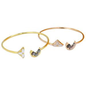 Donne gioielli classici bracciale asiatico famoso marchio francese francese fritillaria lussuosa fritillaria vecchia fiore placcata 18k rosa braccialetti regale