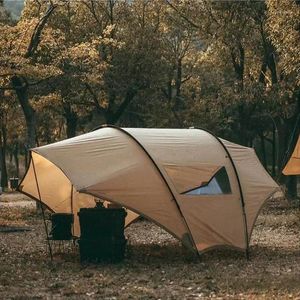 Tende e rifugi Telo da campeggio Tenda da viaggio per esterni Vela ombreggiante impermeabile per tenda da giardino Baldacchino da spiaggia portatile 3 stagioni Riparo da sole