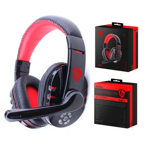 Hörlur/headset trådlöst Bluetooth -hörlurar med Micphone Earphones BASS MUSIC HEADSET FÖR PS4 PLAY STATION 4 GAME PC CHAT COTOR