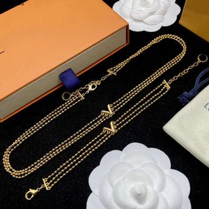Collana con ciondolo di design Gioielli Collane a catena in oro rosa argento Collane per bracciale da donna