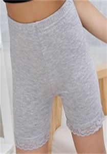 Crianças modal algodão shorts moda rendas leggings curtos para meninas calças de segurança calças do bebê calças seguras antilight 356 k27331579