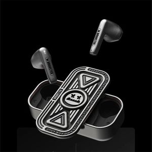 Earphones DMOOSTER D15 DNC TWS Headphone Bluetooth Wireless HIFI Headset Fidget Spinner Metal Earphone New Sport Man Driver Diameter Style